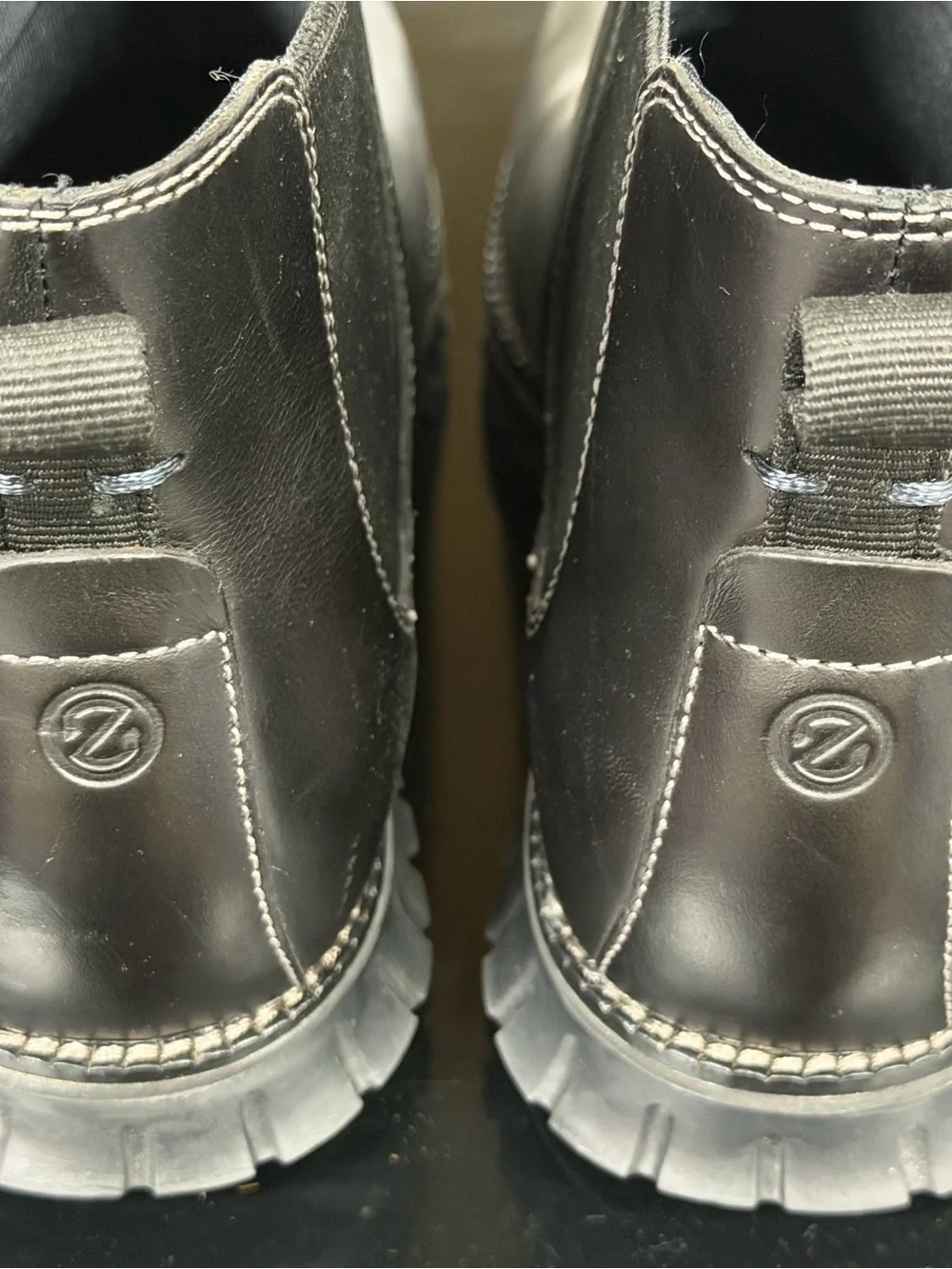 Cole Haan ZeroGrand Waterproof Black Leather Chelsea Boots men’s Size 9